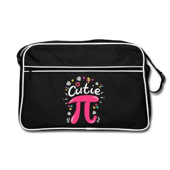 Pi day Pi math - Retro Bag - black/white - Front