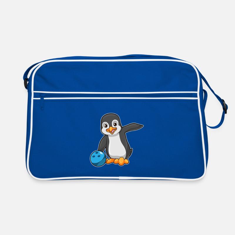Penguin Bowling Boule de bowling Sac Retro