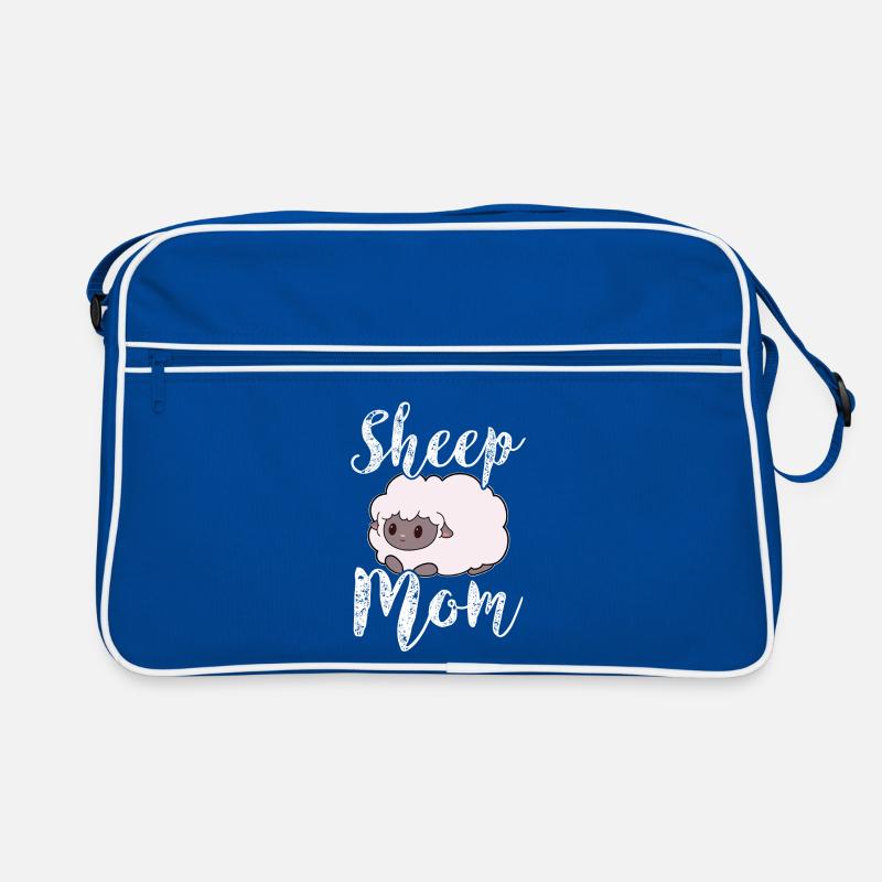 Schaf Schafe Mama Mutter Retro Tasche