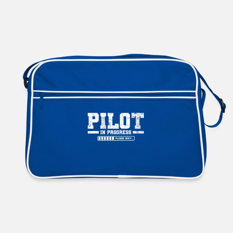 Student Pilot Flight School Retro Bag