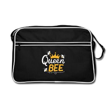 Beekeeping Beekeeping Beekeeping - Retro Bag - black/white - Front