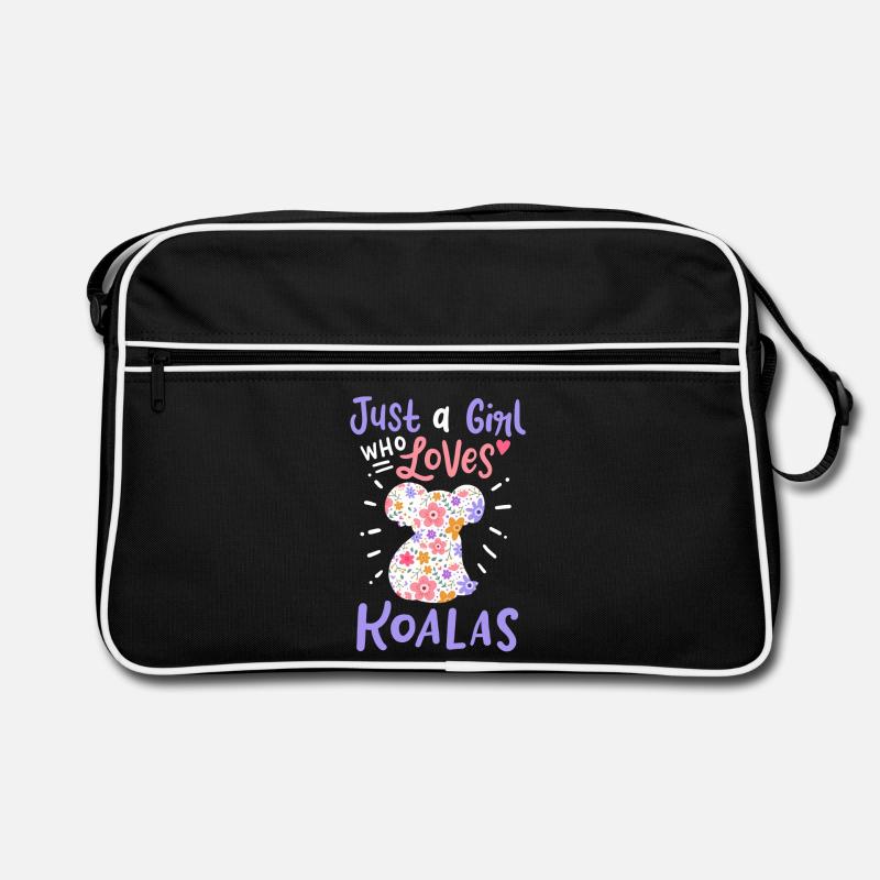 Koala Australier Koala-Liebhaber Retro Tasche