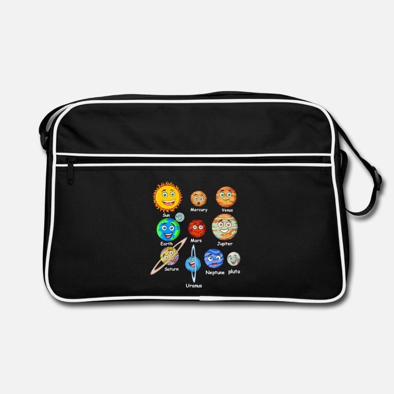 Solar system planets Retro Bag