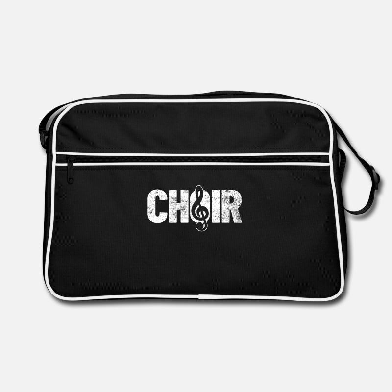 Chor Gesang Sänger Retro Tasche