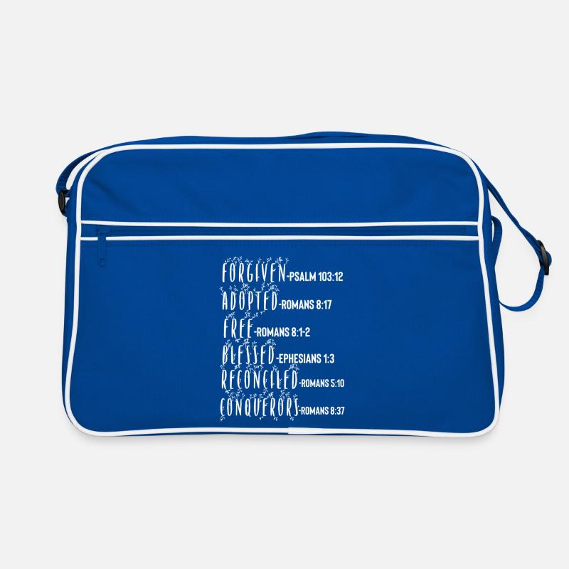 Heiliger Geist Bibelvers Retro Tasche
