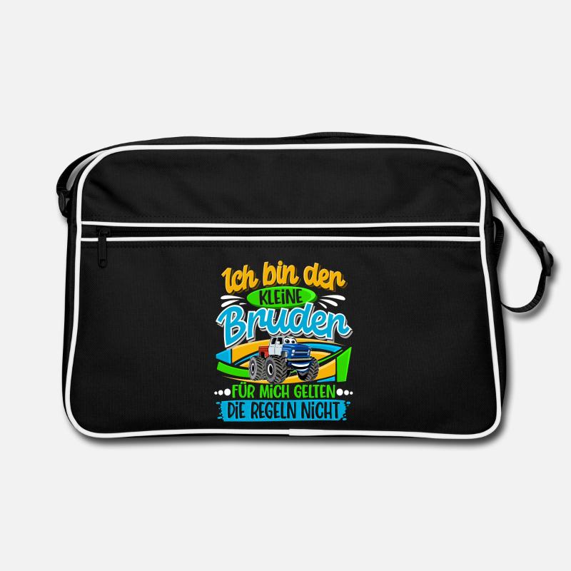 Kleiner Bruder Monstertruck Retro Tasche