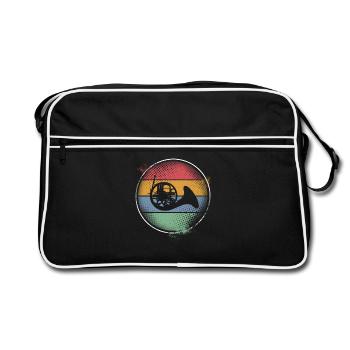 Bugle - Retro Bag - black/white - Front