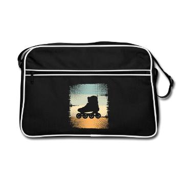Inline Skates - Retro Bag - black/white - Front