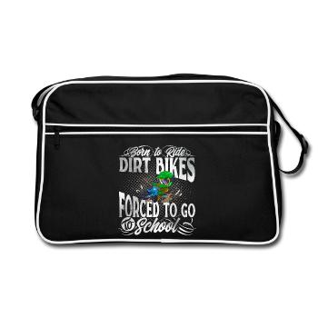 Motocross - Sac Retro - noir/blanc - Devant