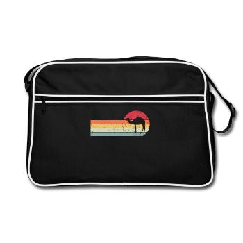 Chameau - Sac Retro - noir/blanc - Devant