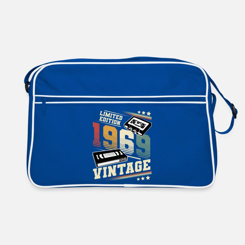 1969 Année de naissance Année de construction Anniversaire Vintage Sac Retro