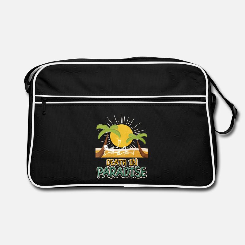 Death in Paradise – Skeleton Holiday Vibes Retro Bag