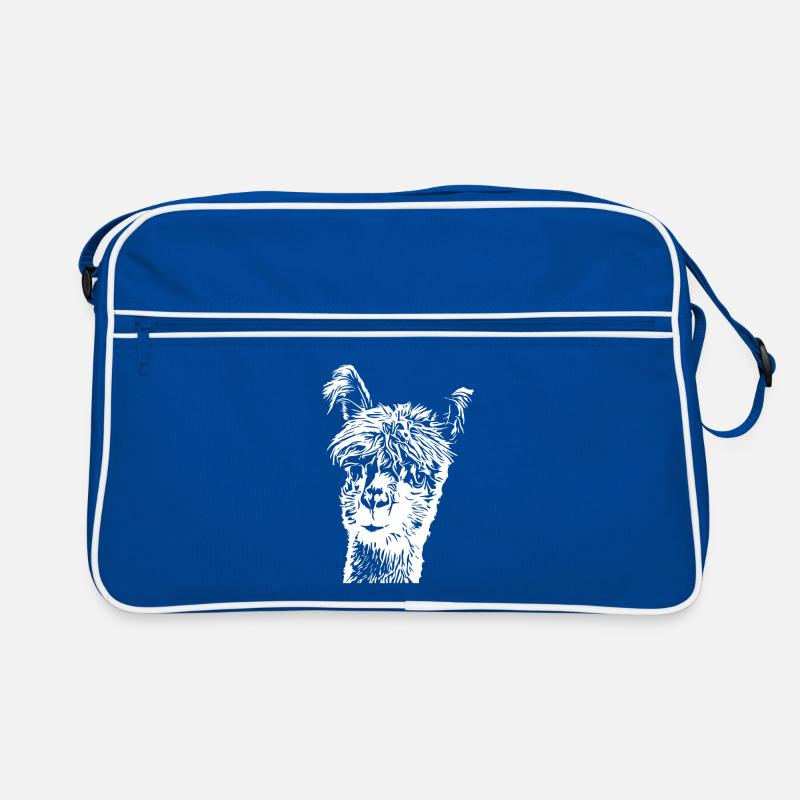 Lama Alpaka Retro Tasche