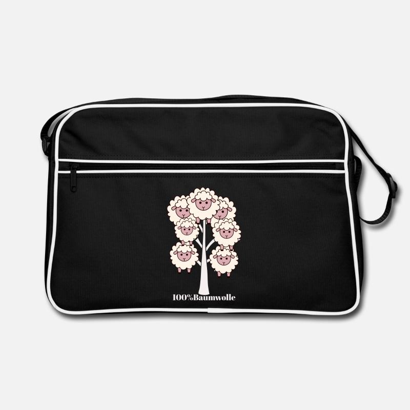 Tshirt Baumwolle Retro Tasche