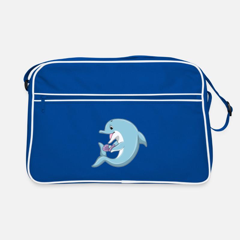 Delfin Perle Retro Tasche