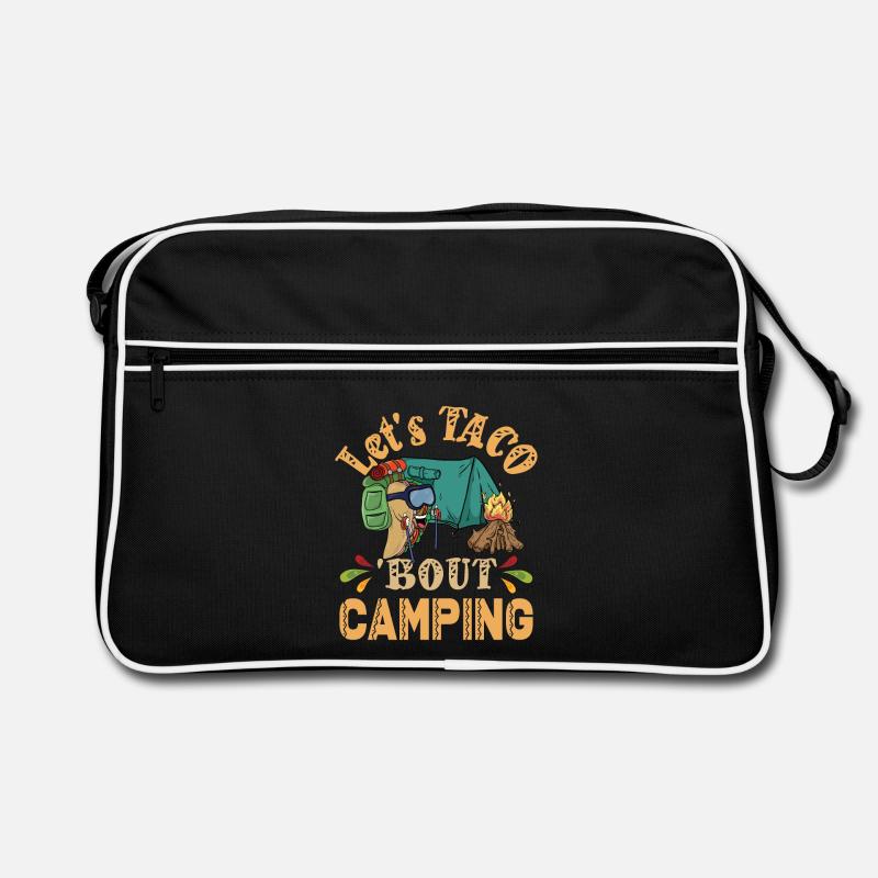 Tacos à propos de Camping Funny Glamping Sac Retro