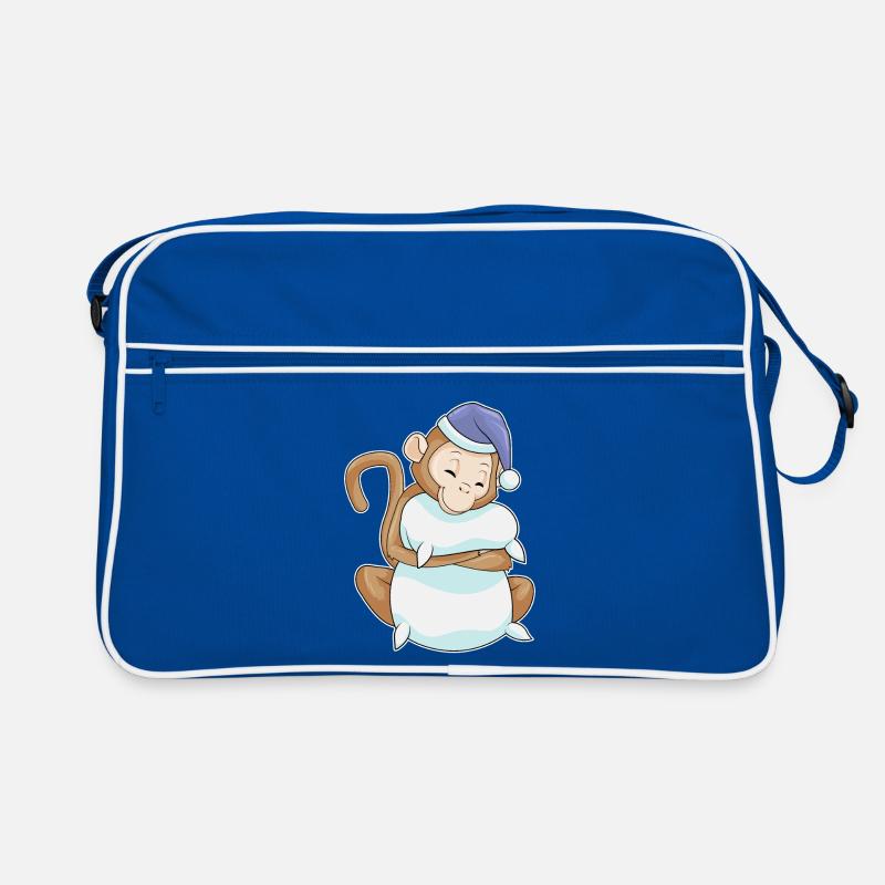 Monkey Sleeping Pillow Retro Bag