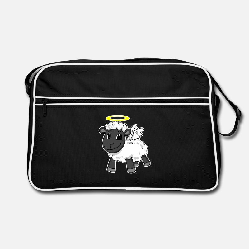 Schaf Engel Retro Tasche