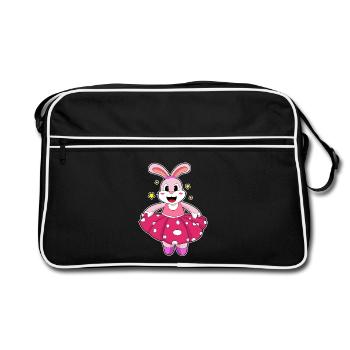 Danse ballerine Bunny - Sac Retro - noir/blanc - Devant