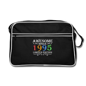 1995 - Born 1995 - Retro Bag - black/white - Front