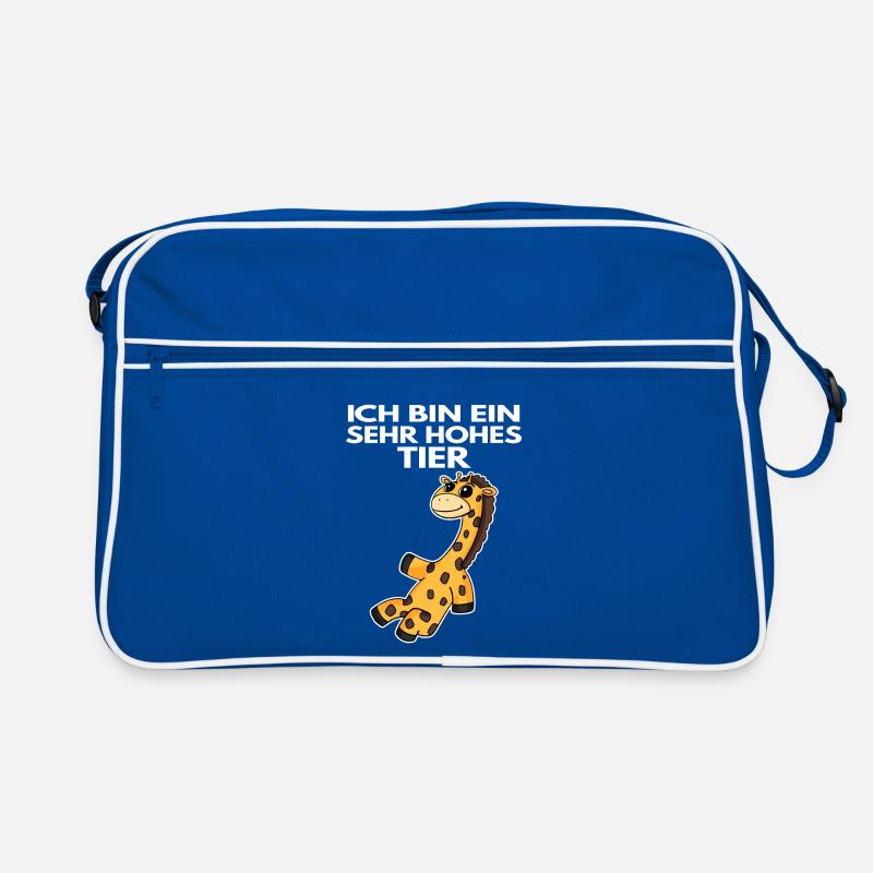 Teamleiter Giraffe Retro Tasche