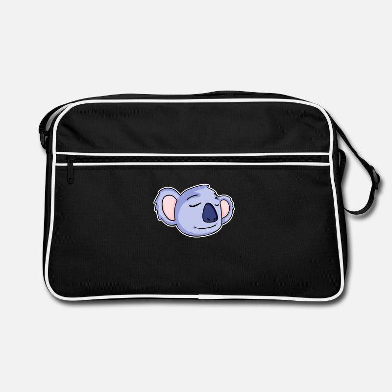 Koala Kopf Koalas Retro Tasche