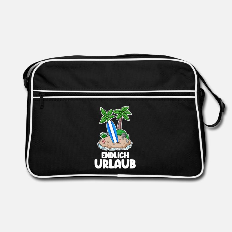 Urlaub Retro Tasche