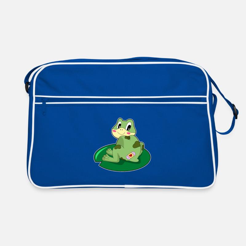 Frosch Pflaster Retro Tasche