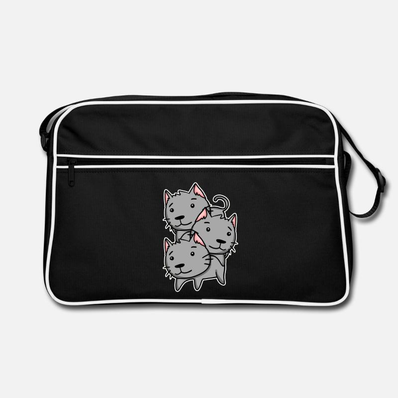 Chats mignons Sac Retro