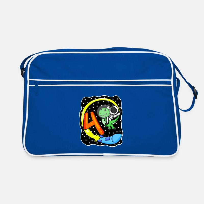 Boy 4 years old - 4th birthday gift Retro Bag