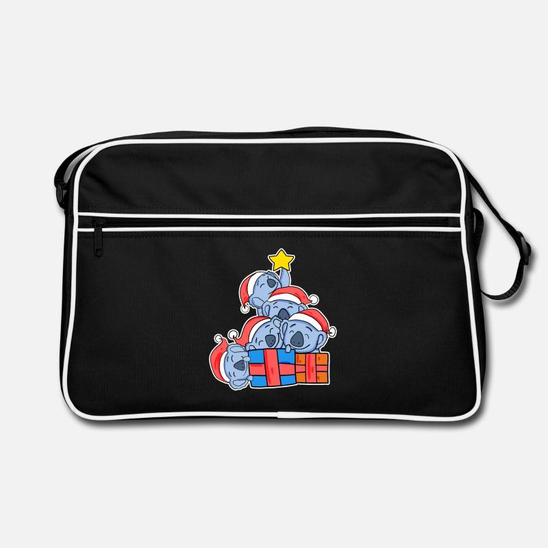 Christmas Christmas Tree Koala - Koalas Retro Bag