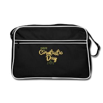 Have a corntastic day - Retro Bag - black/white - Front