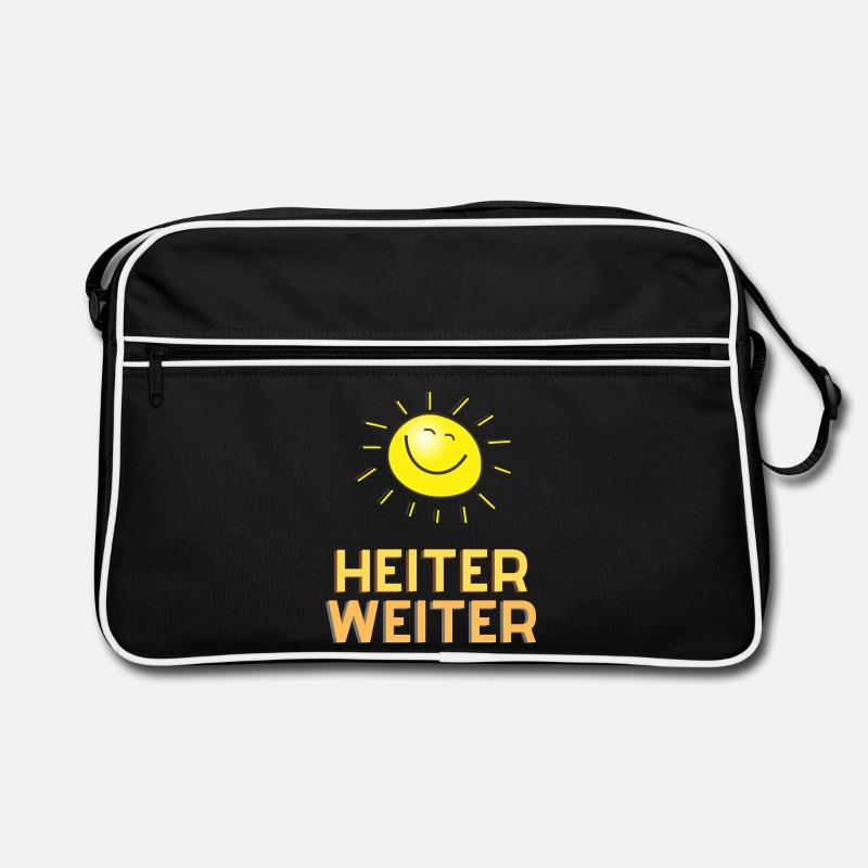 Heiter weiter Retro Tasche