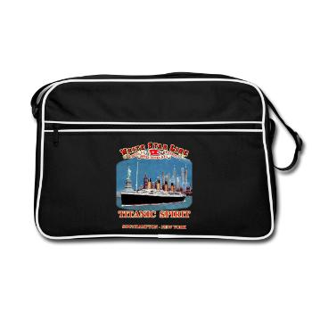 TITANIC SPIRIT Kreation Louis RUNEMBERG © Adagp - Retro Tasche - Schwarz/Weiß - Vorne