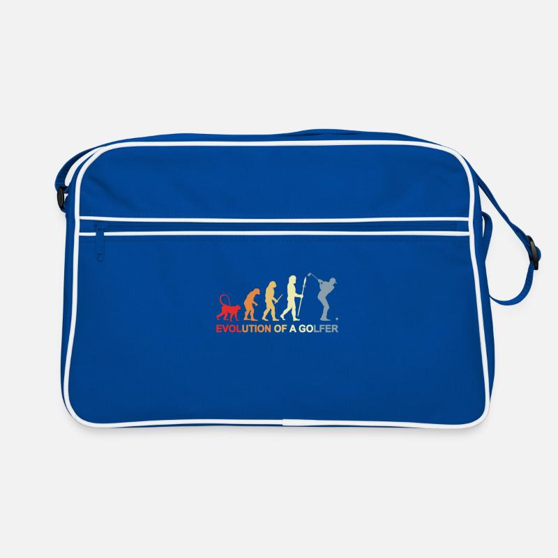 Golfer Evolution Retro Tasche