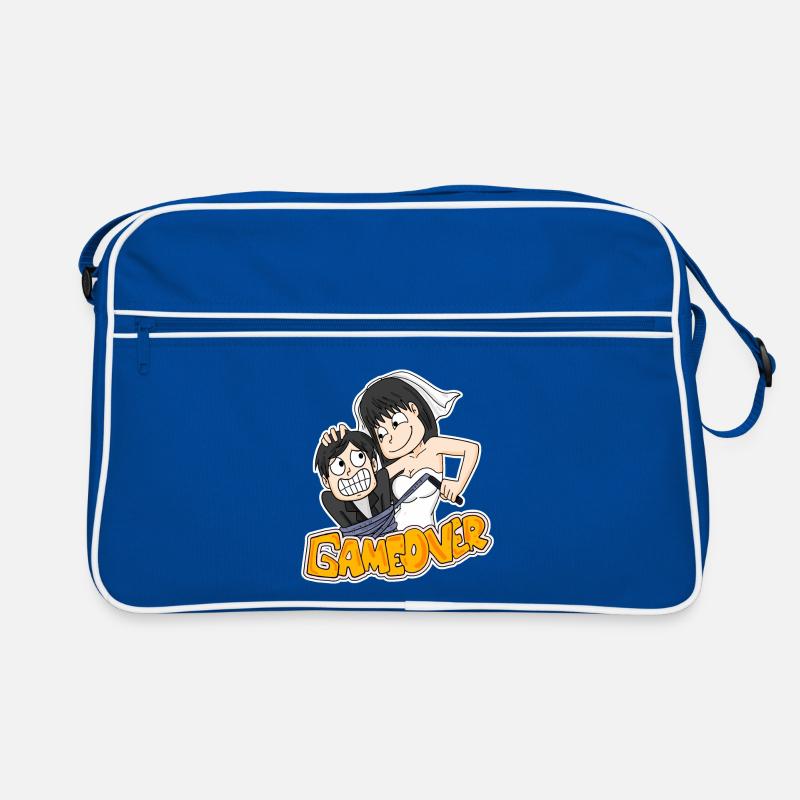 Game Over Wedding Funny Gift Retro Bag