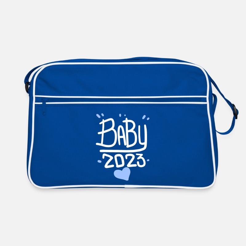 Bébé 2023 - Naissance Enceinte 2023 Grossesse Sac Retro