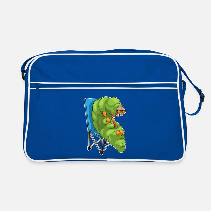 Chaise Caterpillar Beach Sac Retro