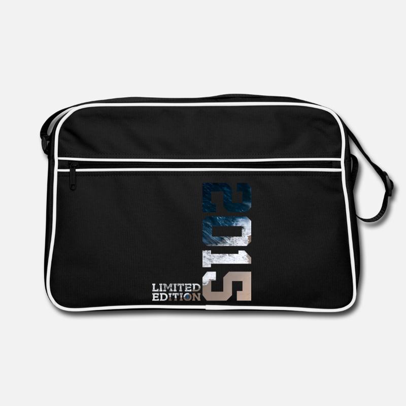 11. GEBURTSTAG LIMITED EDITION 2015 - Retro Tasche - Schwarz/Weiß