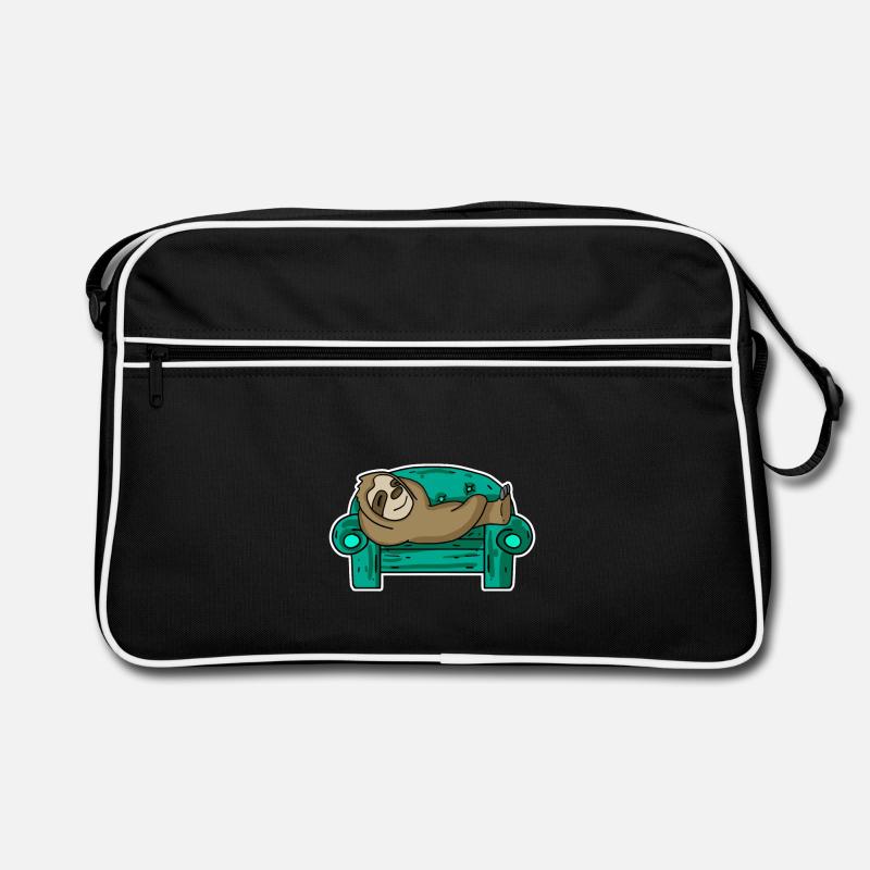 Sloth Lazy Retro Bag