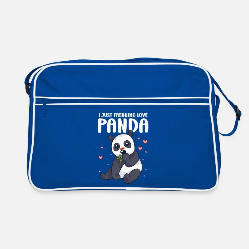 J’adore le Panda – Adore du Panda mignon Sac Retro