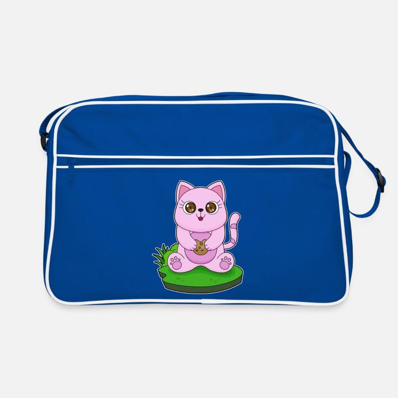 Katze Cookie Retro Tasche