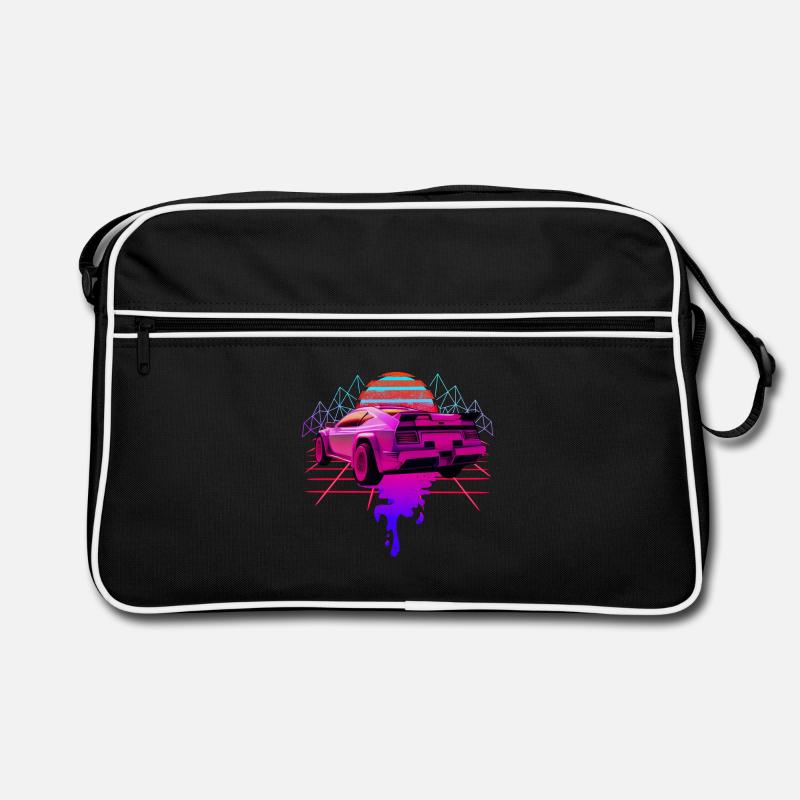Retro Wave Racing Supercar Sac Retro