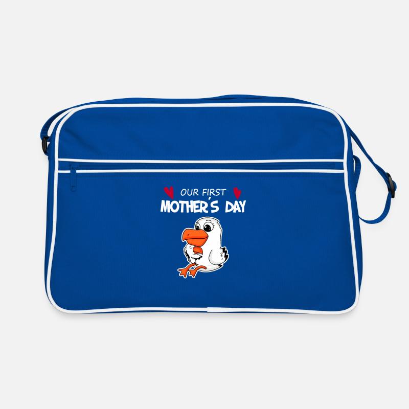 Muttertag - erster Muttertag Geschenk Retro Tasche