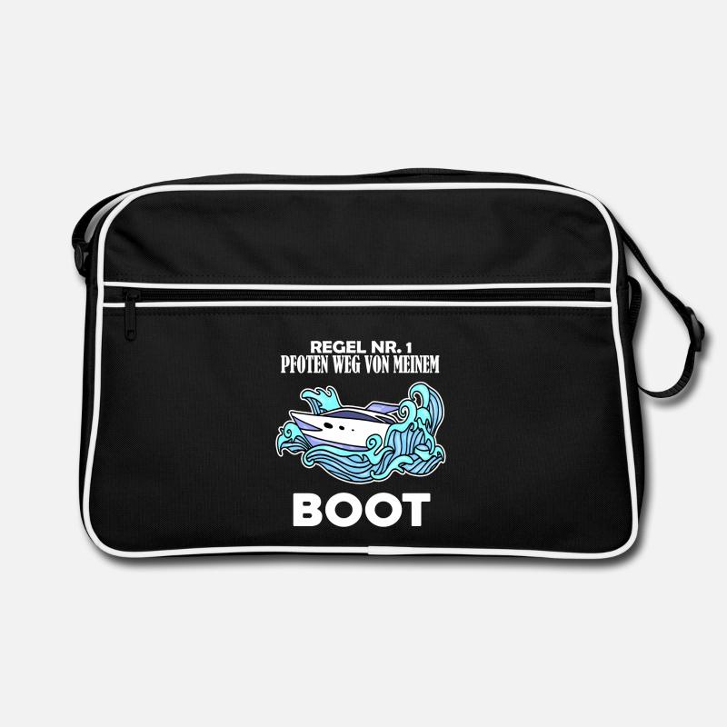 Boote Motorboot Retro Tasche