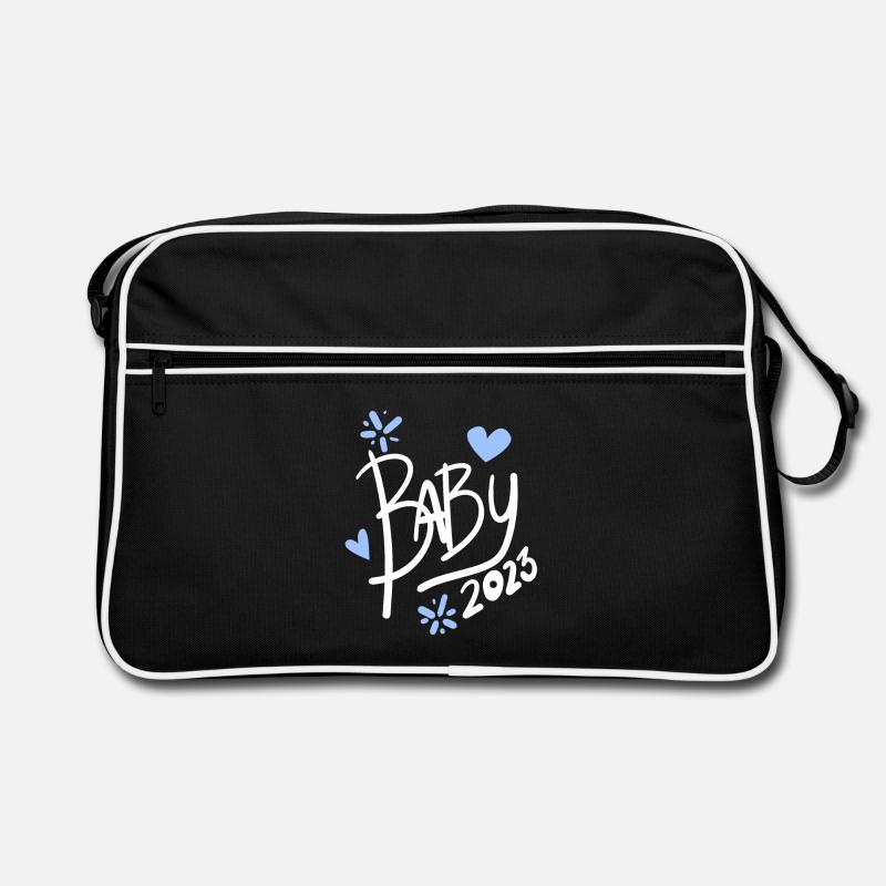 Bébé 2023 - Naissance enceinte 2023 - Bébé garçon Sac Retro