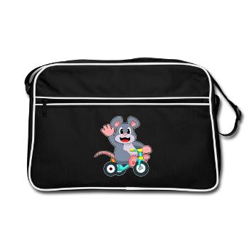 Vélo de rat - Sac Retro - noir/blanc - Devant