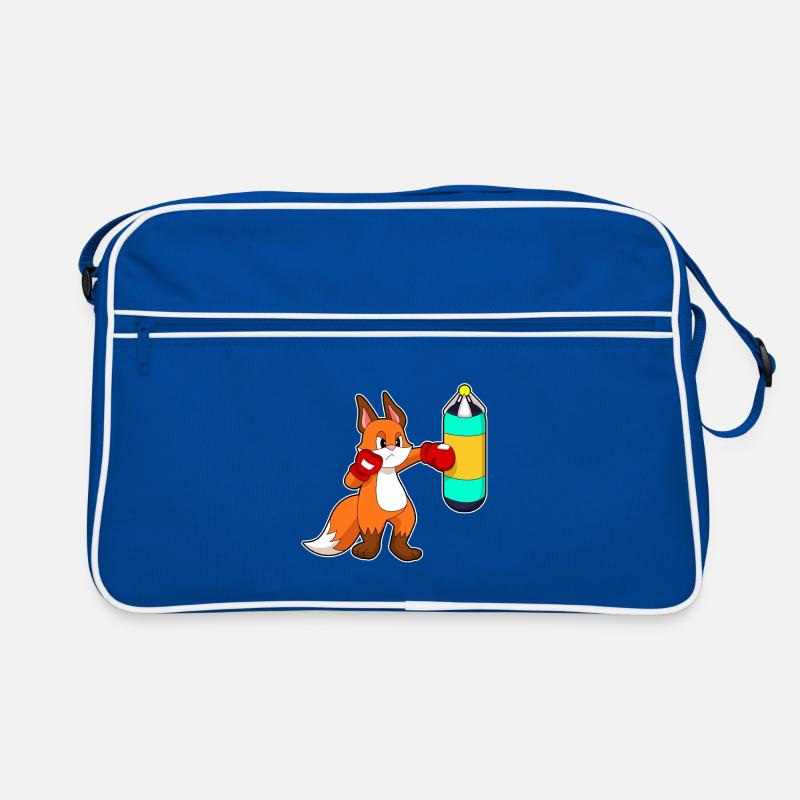 Fuchs Boxer Boxsack Boxen Retro Tasche