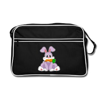 Carotte de lapin - Sac Retro - noir/blanc - Devant