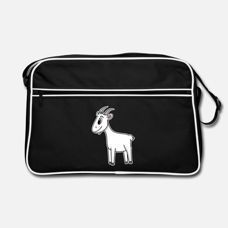 Ziege Ziegenbock Bock Retro Tasche